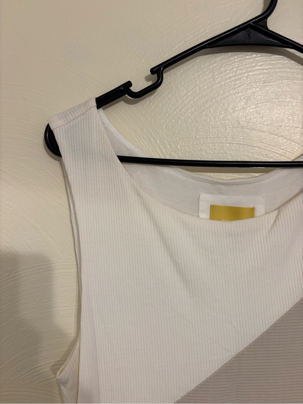 Maeve Anthropologie Large Colorblock Pleated Dress Red White Gray Sleeveless - Picture 6 of 8